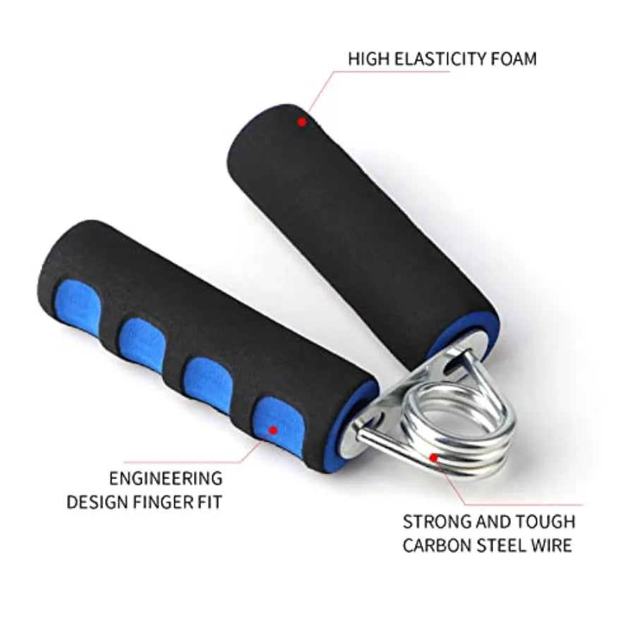 Hand Grips for Strength TrainingSoft Foam Hand Workout Grippers Strengthen Hand Grip Exerciser 2 Pack