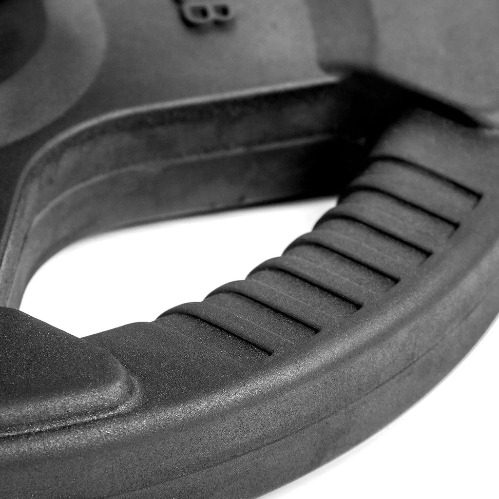 Pair or Set of Weight Plates, Rubber Coated Exercise Weights for Barbell, Strength Training Weight Set for Home Gym