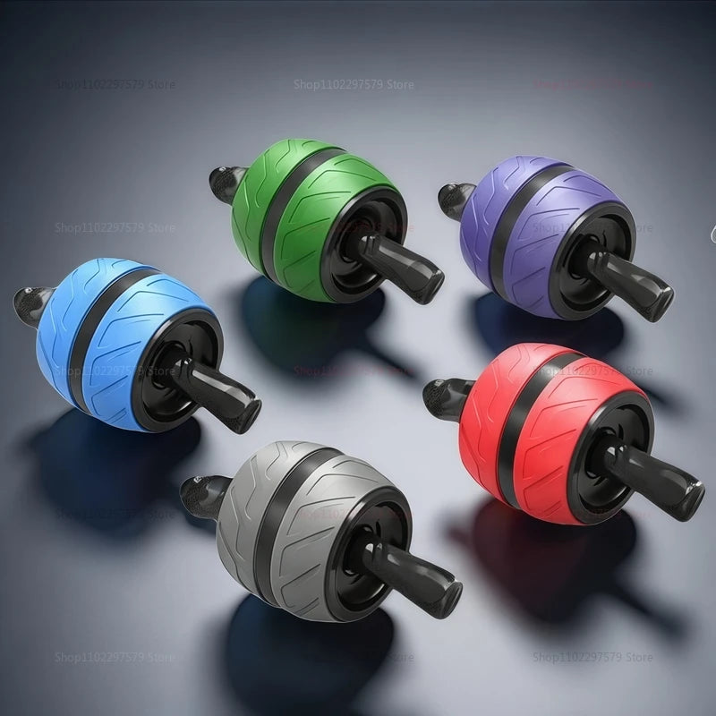 Mini abdominal sports roller with knee pads, non-sliding grip training equipment for home gym core training, safe and reliable