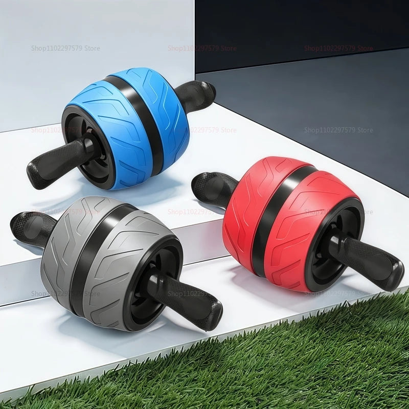Mini abdominal sports roller with knee pads, non-sliding grip training equipment for home gym core training, safe and reliable
