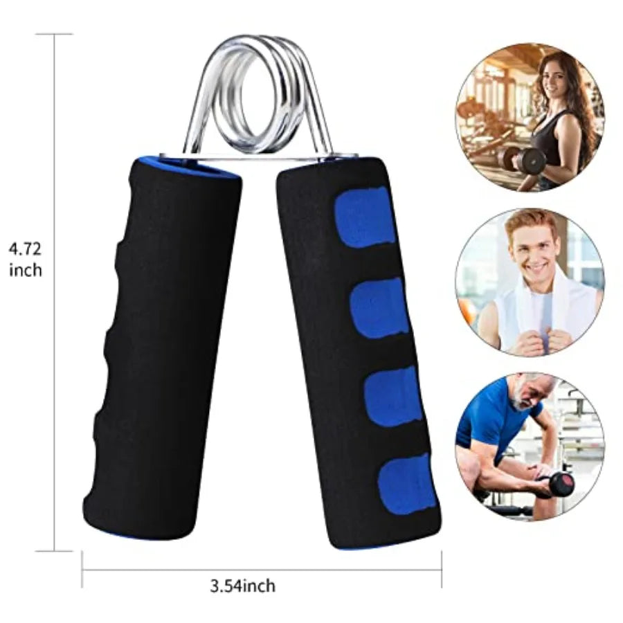 Hand Grips for Strength TrainingSoft Foam Hand Workout Grippers Strengthen Hand Grip Exerciser 2 Pack