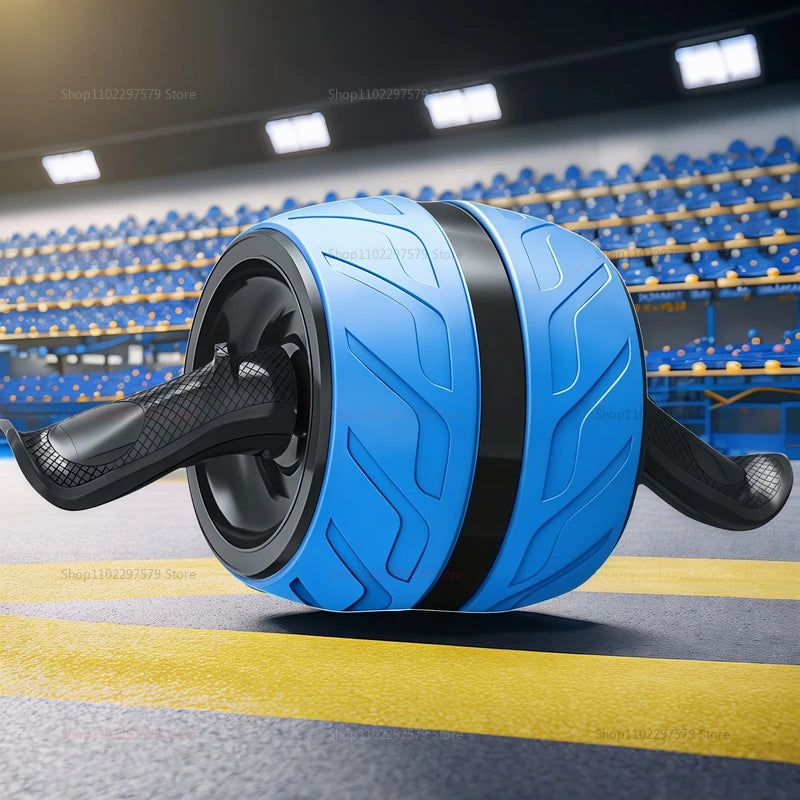 Mini abdominal sports roller with knee pads, non-sliding grip training equipment for home gym core training, safe and reliable