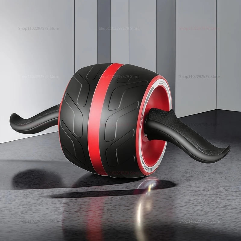 Mini abdominal sports roller with knee pads, non-sliding grip training equipment for home gym core training, safe and reliable