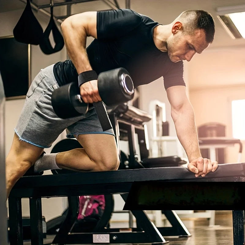 Wrist Straps for Weight Lifting Lifting Straps for Weightlifting Gym Wrist Wraps with Extra Hand Grips for Strength Training